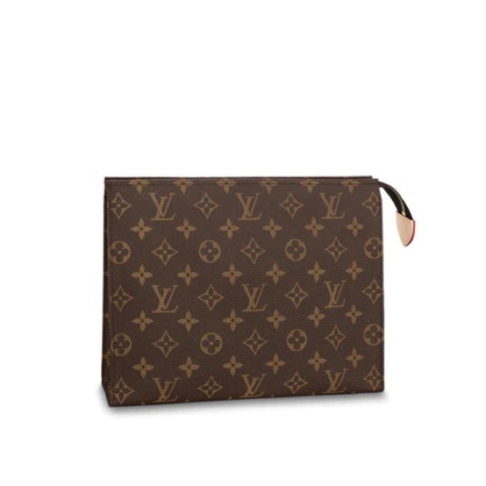 LOUIS VUITTON TOILETRY POUCH 26 EPI MONOGRAM CANVAS